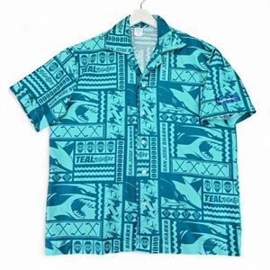 San Jose Sharks Aloha Shirt
